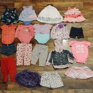 12 Month Girl Baby Clothes !!